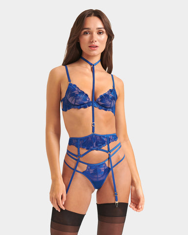Gaia 594 Sandy Women's Underwired Semi Padded Bra Lingerie - Made in,  Blue,30D : : Clothing, Shoes & Accessories